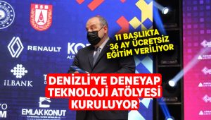 Denizli’ye Deneyap Teknoloji Atölyesi kuruluyor