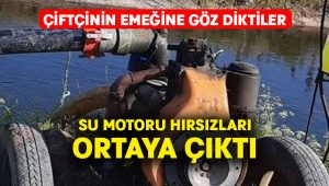 Çiftçi için altın değerindeki su motorlarını çalıyorlar