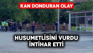 Husumetlisini ağır yaraladı..İntihar etti