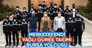 Merkezefendi yağlı güreş takımı Bursa yolcusu