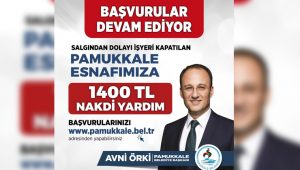 Pamukkale Belediyesinin yardım başvuruları devam ediyor