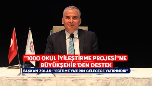 Büyükşehir’den “1000 Okul İyileştirme Projesi”ne destek