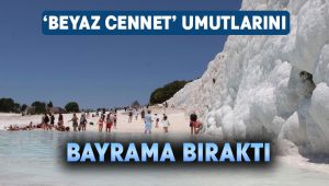 Beyaz cennette umutlar bayrama kaldı