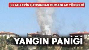 Denizli’de yangın paniği