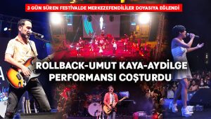 Merkezefendililer festivalin üçüncü gününde de coştu