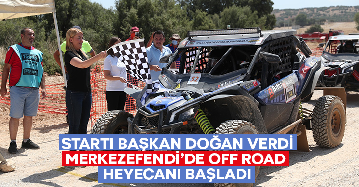 Başkan Doğan startı verdi.. Merkezefendi’de Off-Road heyecanı başladı!