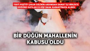 Bir düğün mahallenin kabusu oldu