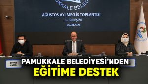 Pamukkale Belediyesinden Eğitime Destek