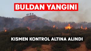 Denizli’deki orman yangını kısmen kontrol altına alındı