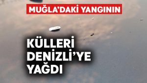 Muğla’daki yangının külleri Denizli ve ilçelerine ulaştı