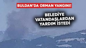 Buldan’da orman yangını! Belediye vatandaşlardan yardım istedi