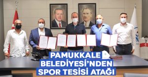 Pamukkale Belediyesinden Spor Tesisi Atağı