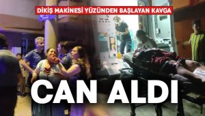 Dikiş makinesi sesinden rahatsız olan komşusunu önce şikayet etti ardından bıçaklayarak öldürdü