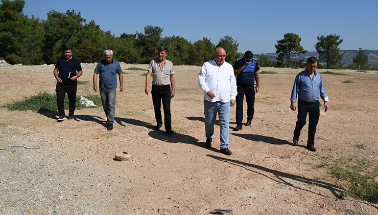 Buldan Belediye Başkanı Mustafa Şevik’ten,  Bölmekaya’ya  iki yeni park müjdesi