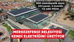 Merkezefendi Belediyesi Kendi Elektriğini Üretiyor