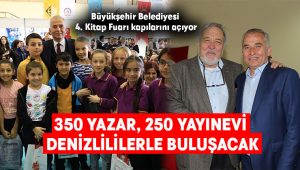 350 yazar, 250 yayınevi Denizlililerle buluşacak