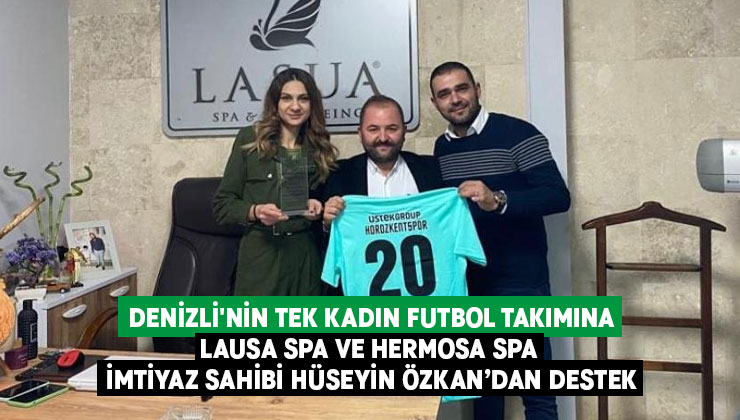 Denizli’nin parlayan yıldızı Horozkentspor’a Hüseyin Özkan’dan destek