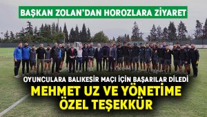 Başkan Zolan’dan Altaş Denizlispor Kulübü’ne ziyaret