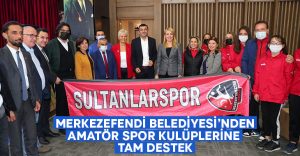 Merkezefendi Belediyesi’nden Amatör Spor Kulüplerine tam destek!