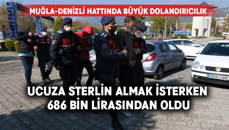 Ucuza sterlin almak isterken 686 bin lirasından oldu