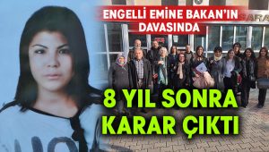 Emine Bakan davasında emsal karar