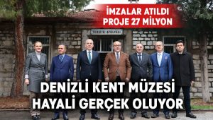 Denizli, kent müzesine kavuşuyor