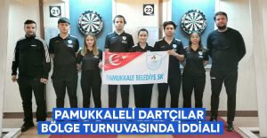 Pamukkaleli Dartçılar Bölge Turnuvasında İddialı