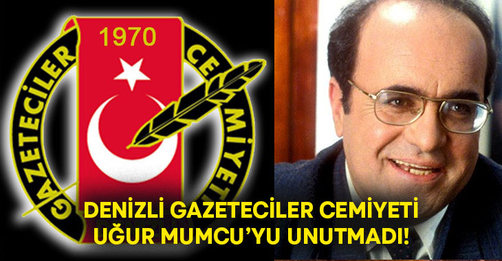 Denizli Gazeteciler Cemiyeti Uğur Mumcu’yu unutmadı!