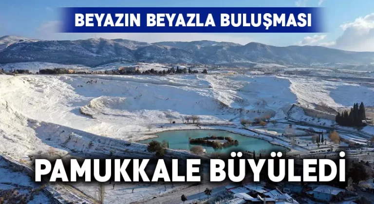 Pamukkale Güzelliğine Güzellik Kattı