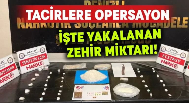 Uyuşturucu ticareti yapan 24 kişi tutuklandı