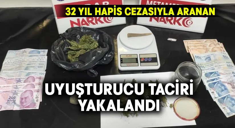 32 yıl kesinleşmiş hapis cezası bulunan tacir yakalandı