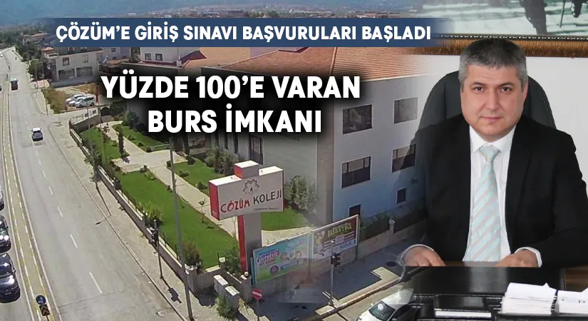 Çözüm Koleji’nde yüzde 100’e varan burs imkanı