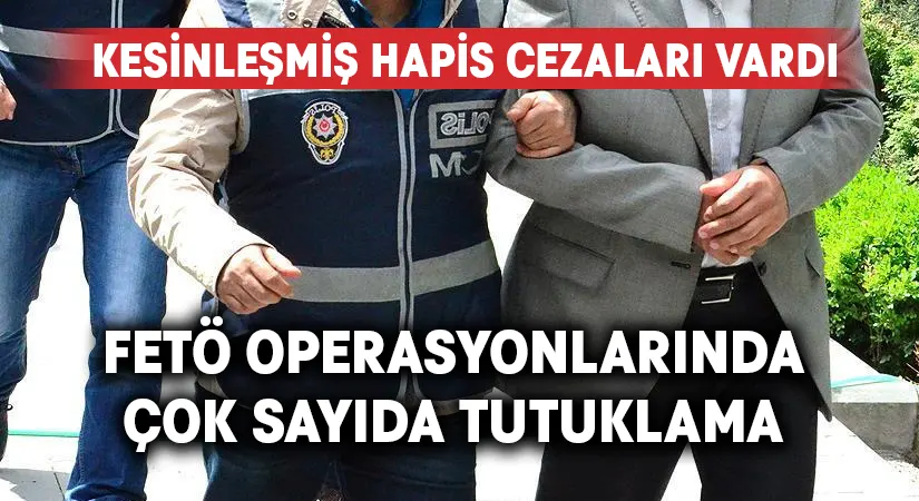 Denizli’deki FETÖ operasyonlarında çok sayıda tutuklama