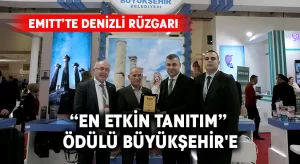 EMITT’te “En Etkin Tanıtım” ödülü Büyükşehir’e