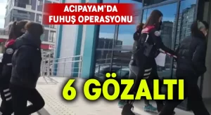 Fuhuş operasyonunda biri yabancı uyruklu 4 kadın yakalandı