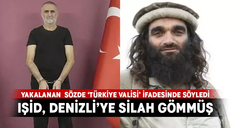 IŞİD, Denizli’ye silah gömmüş