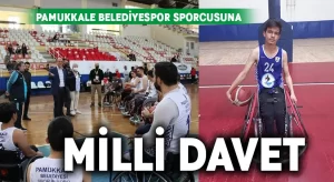 Pamukkale Belediyespor Sporcusuna Milli Takımdan Davet