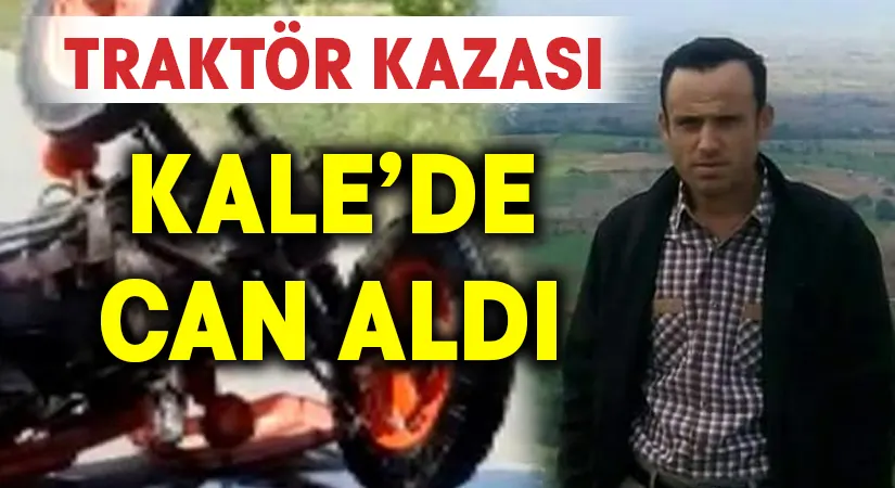 Traktör kazası can aldı