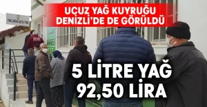 Ucuz yağ kuyruğu Denizli’de de görüldü