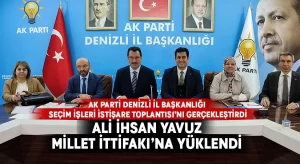 AK Parti Denizli İl Başkanlığı, Seçim İşleri İstişare Toplantısı’nı gerçekleştirdi