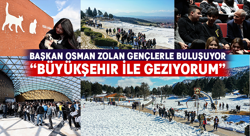 Başkan Osman Zolan gençlerle buluşuyor