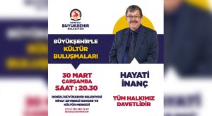 Denizlili yazar İnanç hemşehrileriyle buluşacak