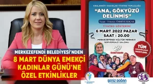 Merkezefendi Belediyesi’nden 8 Mart Dünya Emekçi Kadınlar Günü’ne Özel Etkinlikler