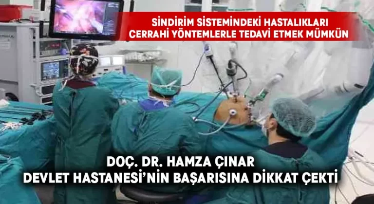 Sindirim sistemindeki hastalıkları cerrahi yöntemlerle tedavi etmek mümkün