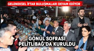 Gönül sofrası Pelitlibağ’da kuruldu