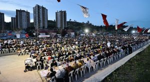 İftar bereketi Aktepe Mahallesi’nde