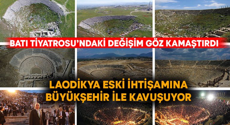 Laodikya eski ihtişamına Büyükşehir ile kavuşuyor