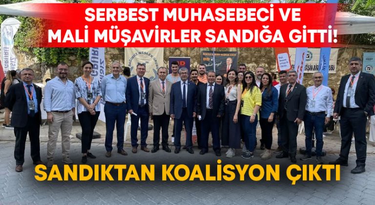 Serbest Muhasebeci ve Mali Müşavirler sandığa gitti! Sandıktan koalisyon çıktı