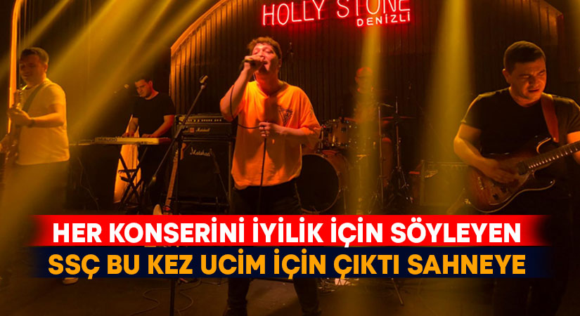 Her konserini iyilik için söyleyen SSÇ bu kez UCİM için çıktı sahneye