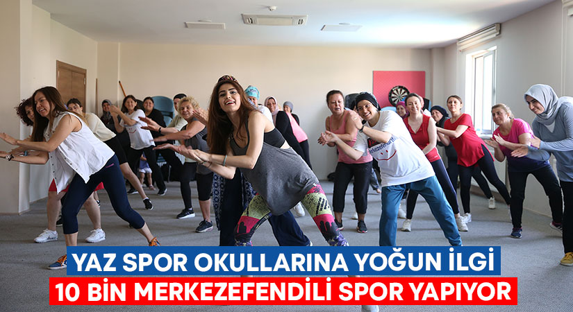 10 bin Merkezefendili spor yapıyor!